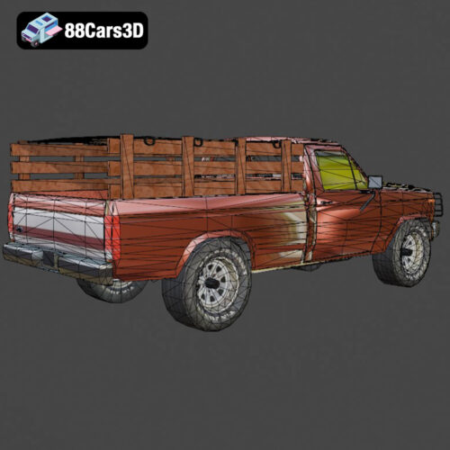 Ford F 100 Pickup 1978 3D Model