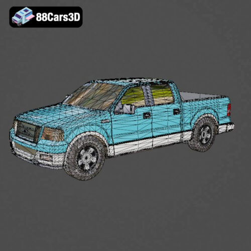 Ford F 150 2004 3D Model