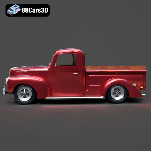 Ford Utility 1940 3D Model