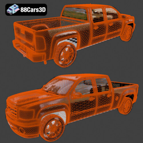 GMC Sierra 3D Model