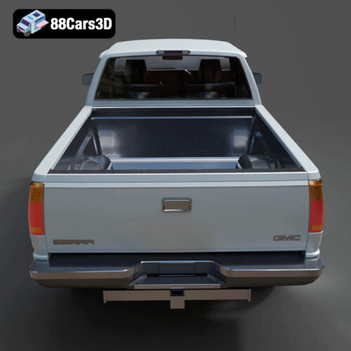 GMC Sierra Extended Cab 3D Model