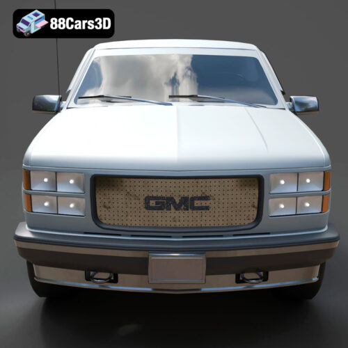 GMC Sierra Extended Cab 3D Model