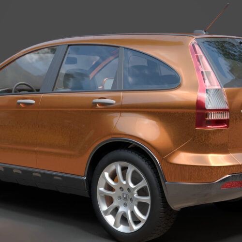 Honda CR-V 2008 3D Model