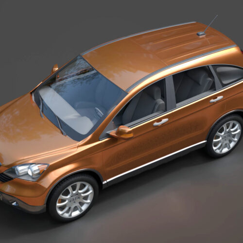 Honda CR-V 2008 3D Model