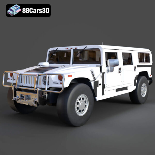 Hummer H1 Alpha 3D Model