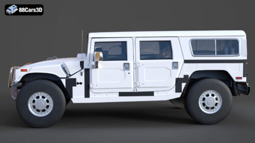 Hummer H1 Alpha 3D Model