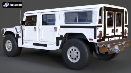 Hummer H1 Alpha 3D Model