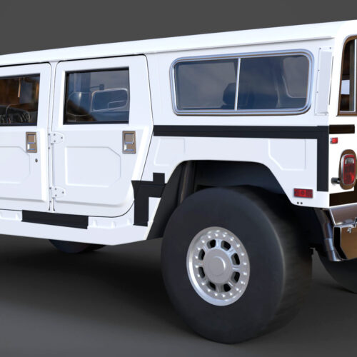 Hummer H1 Alpha 3D Model