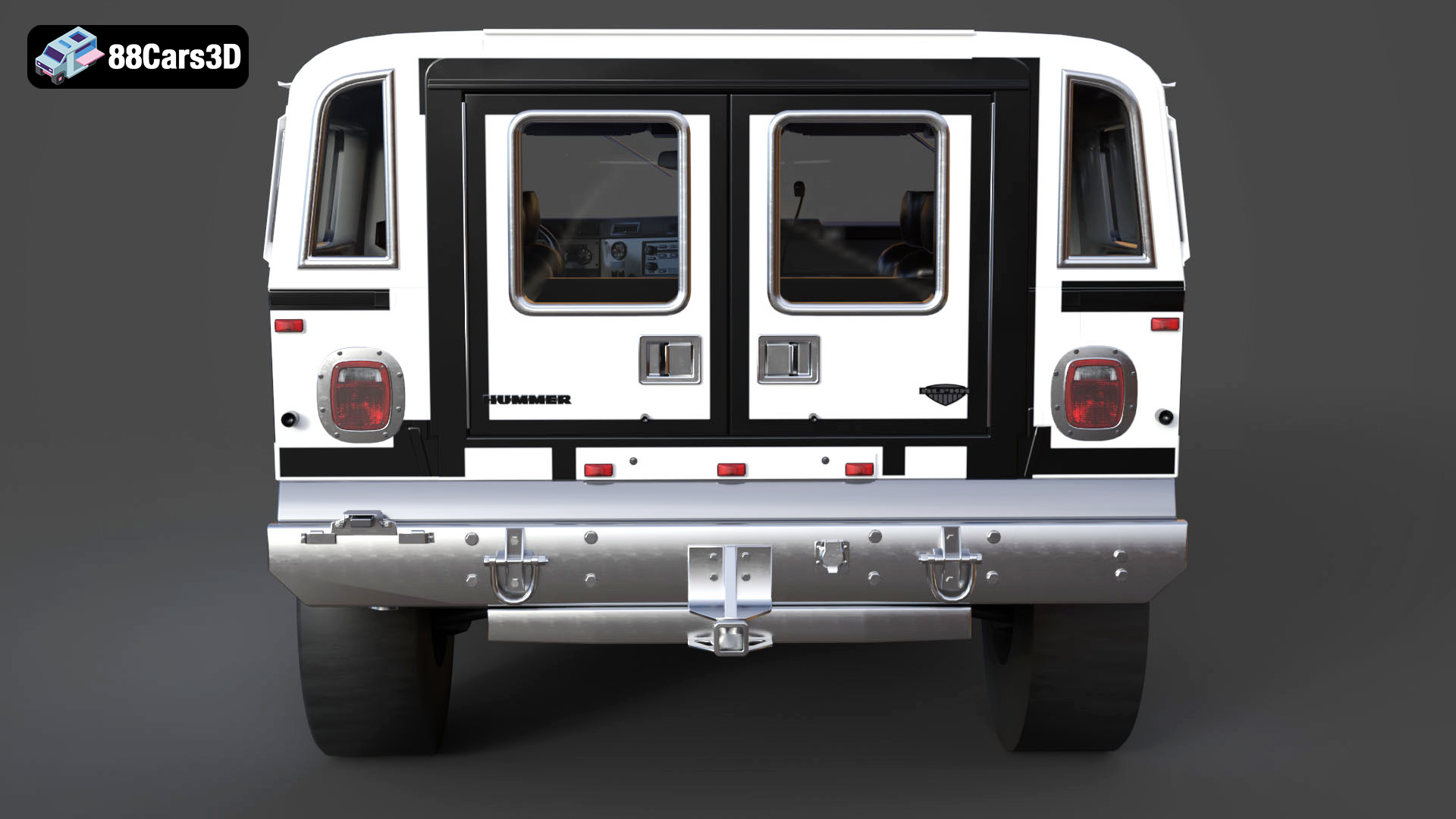 Hummer H1 Alpha 3D Model 3D Printable STL - 88Cars3D Download 3D Car ...