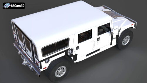 Hummer H1 Alpha 3D Model