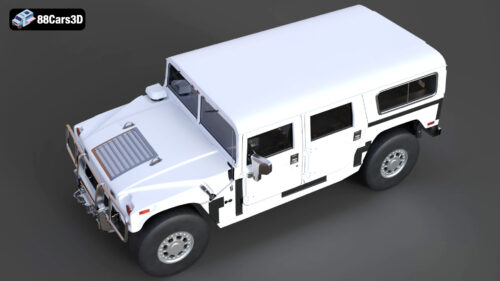 Hummer H1 Alpha 3D Model