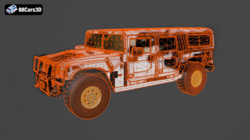 Hummer H1 Alpha 3D Model
