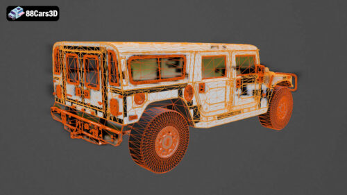 Hummer H1 Alpha 3D Model