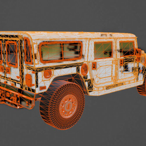Hummer H1 Alpha 3D Model