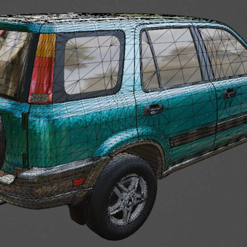 Honda CR V 3D Model