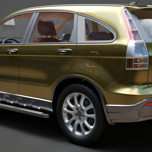 Honda CR-V Aero-Sport Styling Kit 3D Model
