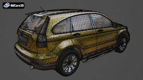 Honda CR-V Aero-Sport Styling Kit 3D Model
