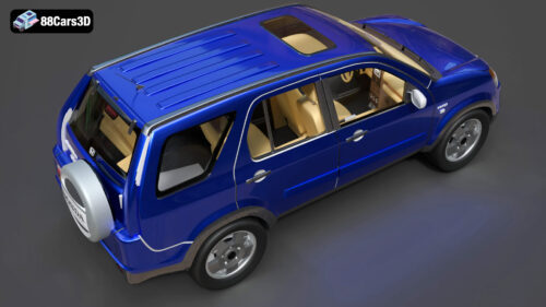 Honda CR-V II 3D Model