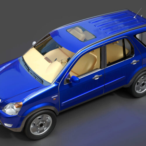 Honda CR-V II 3D Model