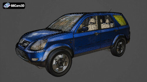 Honda CR-V II 3D Model