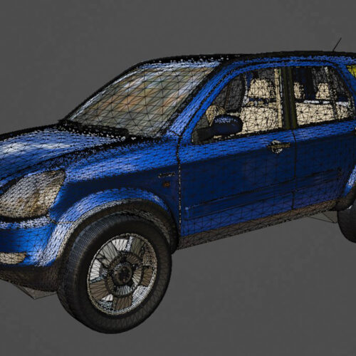 Honda CR-V II 3D Model