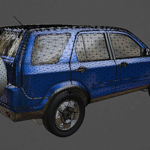 Honda CR-V II 3D Model