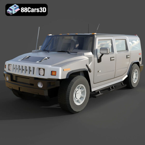 Hummer New 3D Model