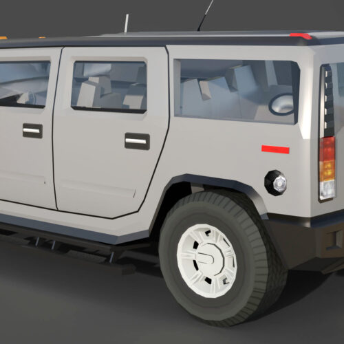 Hummer New 3D Model