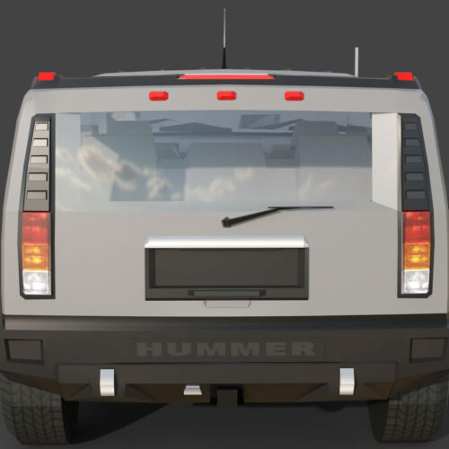 Hummer New 3D Model