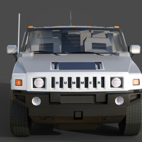 Hummer New 3D Model