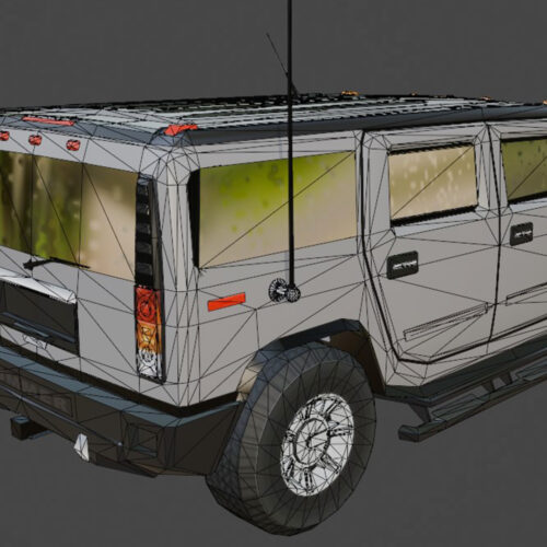 Hummer New 3D Model
