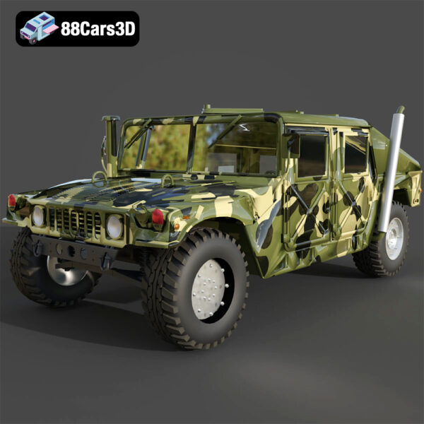 Hummer H1 3D Model