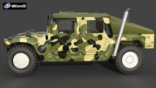 Hummer H1 3D Model