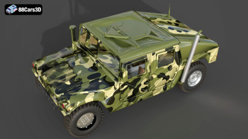 Hummer H1 3D Model
