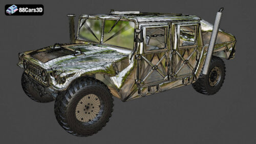 Hummer H1 3D Model