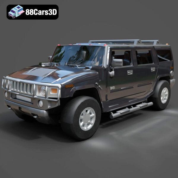 Hummer H2 3D Model