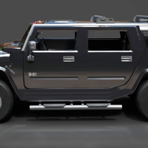 Hummer H2 3D Model