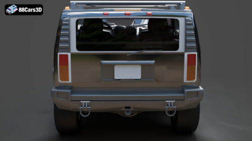 Hummer H2 3D Model