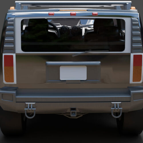 Hummer H2 3D Model
