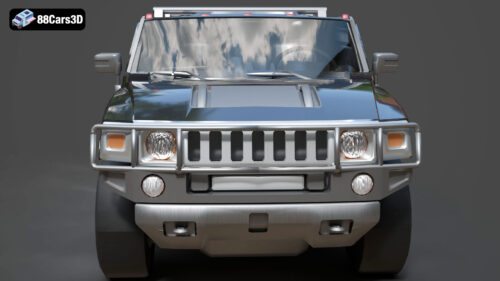 Hummer H2 3D Model