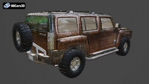 Hummer H3 3D Model