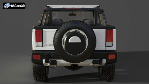 Hummer H2 SUT 2011 3D Model