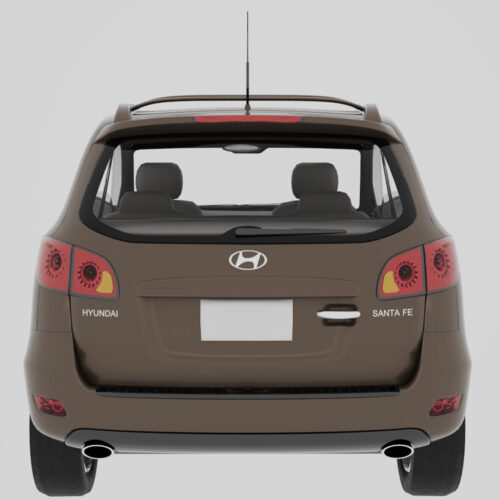 Hyundai Santa Fe 3D Model