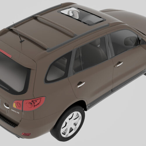 Hyundai Santa Fe 3D Model