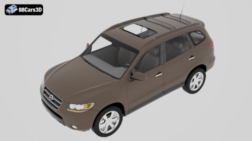 Hyundai Santa Fe 3D Model