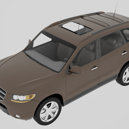 Hyundai Santa Fe 3D Model