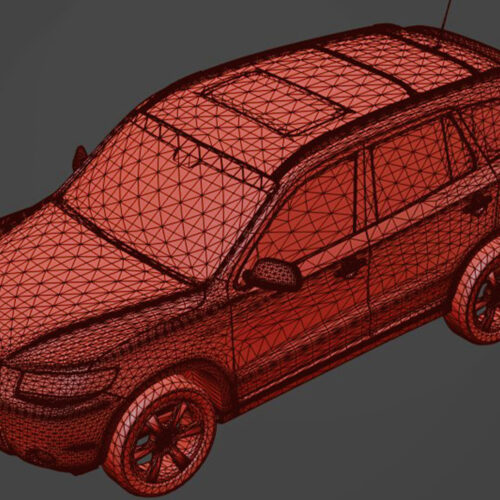 Hyundai Santa Fe 3D Model