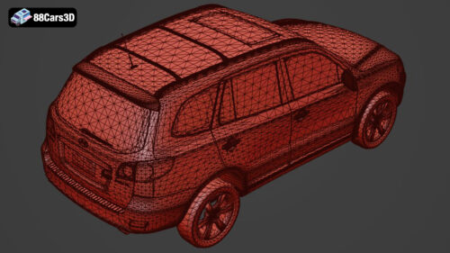 Hyundai Santa Fe 3D Model