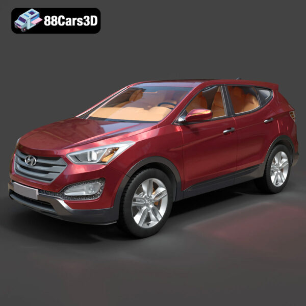 Hyundai Santa Fe Sport 2013 3D Model