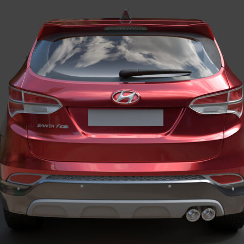 Hyundai Santa Fe Sport 2013 3D Model